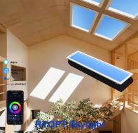 Interior 110V 220V LED Techo Panel Luz 120X30 Tuya Alexa Control