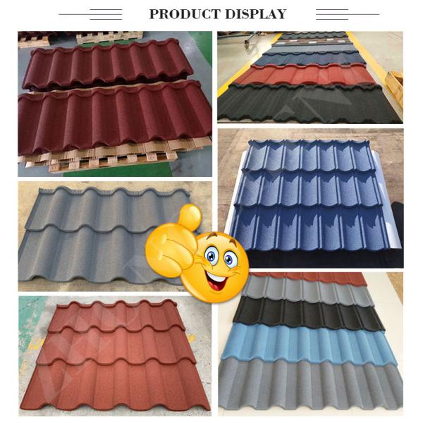 Modern Design Style Galvalume Stone Coated Metal Roofing Tile for Performance and Customized Colors