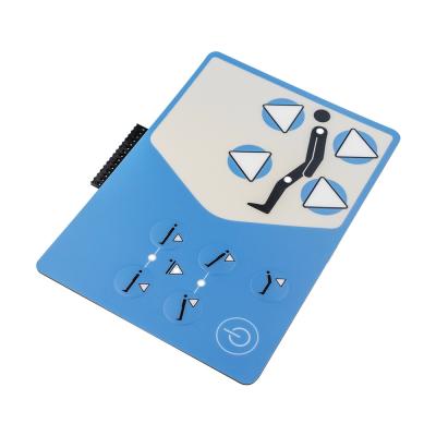 Matériel non tactile rigide imperméable de PC de circuit de contact à membrane de carte PCB