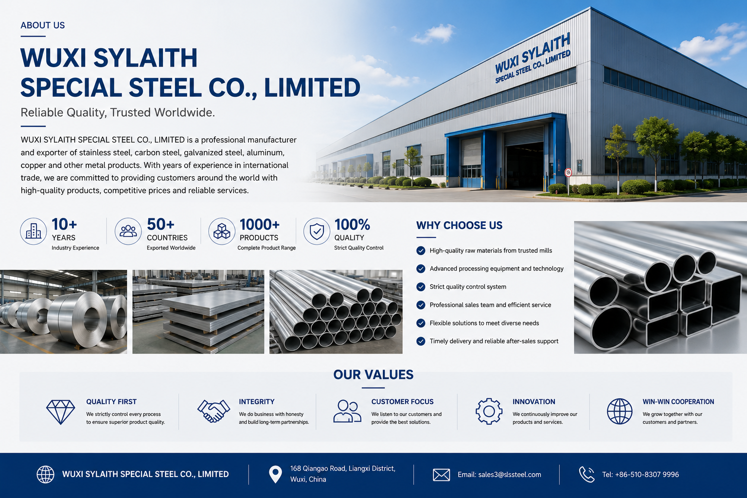 316L Stainless Steel Round Pipe With Smooth Surface Finish And Custom Dimensions