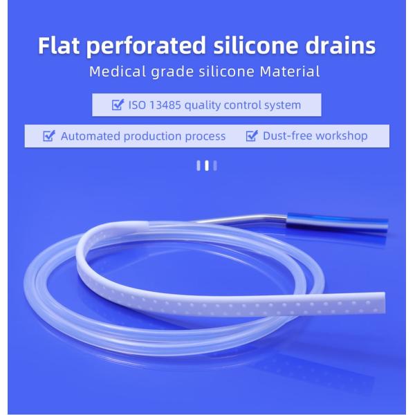 Medical-grade Perforated Silicone Flat Drains