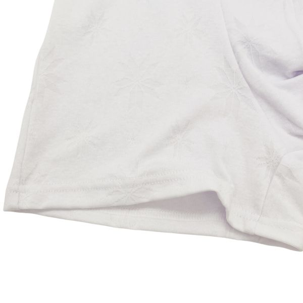 Men's Classical White Jacquard Fabric Boxers Briefs Comfortable Breathable Wholesale Underpants Men White Underwear