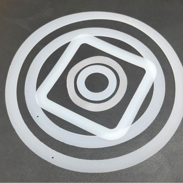 Customized Food Grade Transparent Sealing Ring Dust-Proof Waterproof High-Temperature Resistant O-Shaped Sealing Ring