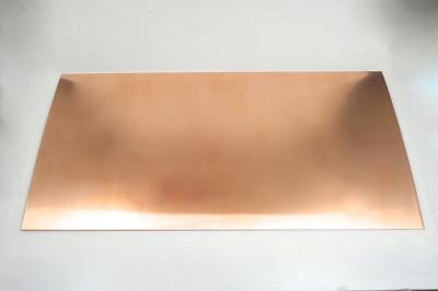 ASTM Decorativo C1100 C1220 Folha de cobre de 3 mm C2400 T2 H65 H62