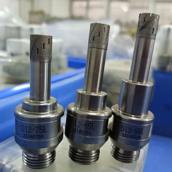 75mm 95mm Sintered Solid Diamond Drill Bit Precision Glass Drilling Bit