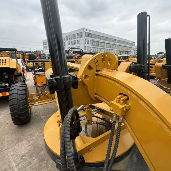 Articulated  140g Used Motor Grader For Road Building Earthmoving Projects