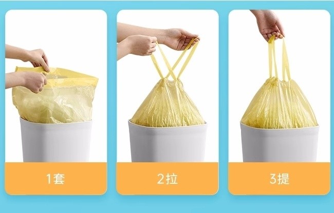Home Used Garbage Bags in Various Sizes with Eco Friendly Advantage and Competitive