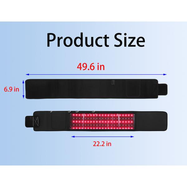 Пояс терапией красного света СИД ткани около прибора инфракрасного света для облегчения боли в суставе мышцы