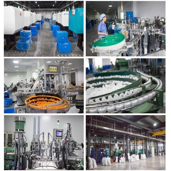 China Clamshell Makeup Remover Pump head Plastic Nail Polish Remover Pump 28/410