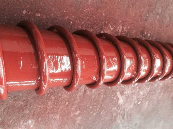 Rubber Clean Disc 150mm Conveyor Return Roller For Conveyor Belts