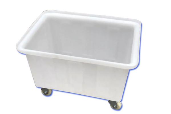 Rotomolding Durable Hand Poly Box Truck Plastic Mobile Nesting Container 90L
