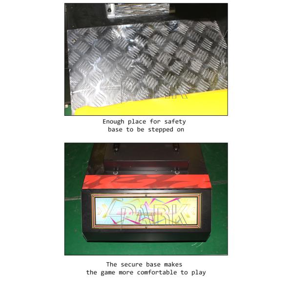 Moveable Seats Four Wheel Drive 42 Inch Screen Racing Car Simulator Arcade Video Machine