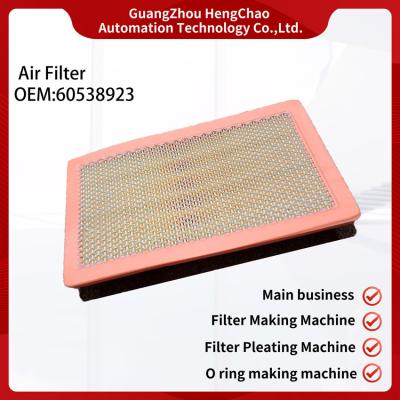 Fabricação de filtros para automóveis Máquinas de produção de elementos de ar para automóveis OEM 60538923