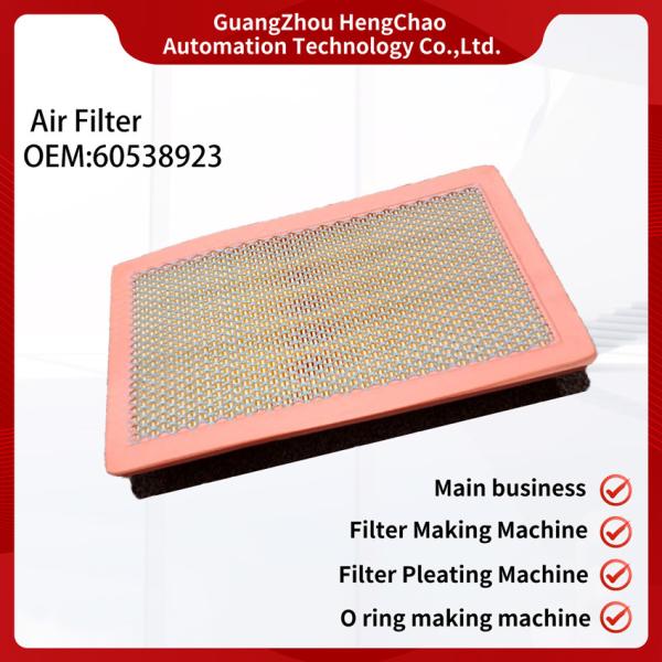 Fabricação de filtros para automóveis Máquinas de produção de elementos de ar para automóveis OEM 60538923