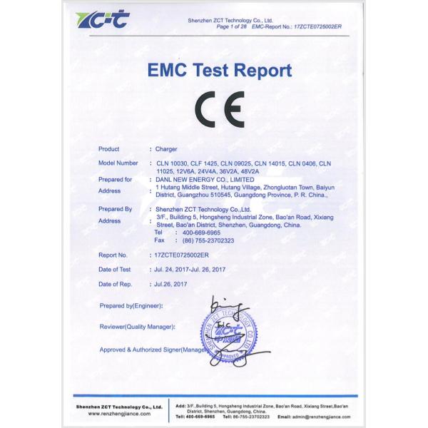 Electric Scooter Battery Charger 60V 2A High Frequency And Switching Mode Power Supply