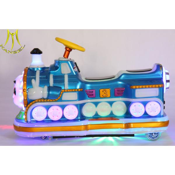 Hansel Hot selling amusement park kids ride on battery power electric motorbikes