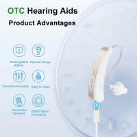 Mini-aide auditive rechargeable avec annulation du bruit et suppression des hurlements
