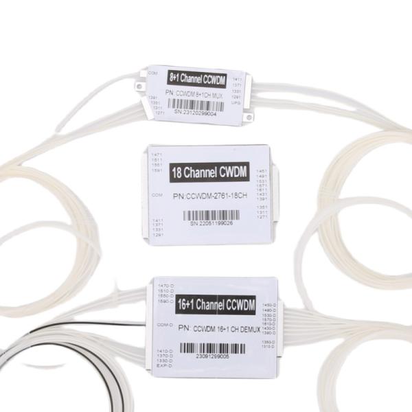 18CH Compact Coarse Wavelength Division Multiplexer CCWDM Mux with Advanced Free Space Optics Technology