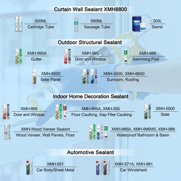 High Strength Automotive Glass Repair Adhesive for Classification Other Adhesives Polyurethane Sealant