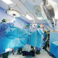 50g à 60g SBPP + PE/SMS/urologie chirurgicale stérile jetable de SMMS + de SMF drapent avec le sac de collecte