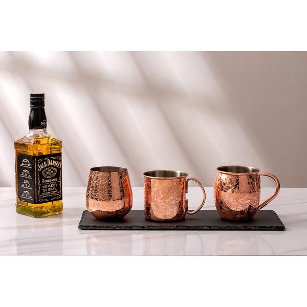 304 нержавеющая сталь медная чашка Этч дизайн на заказ нержавеющая сталь чашка для вечеринки