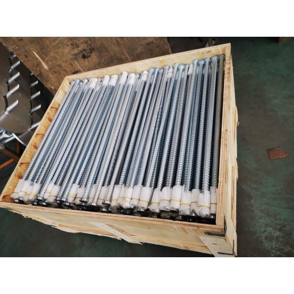 Metal Helical Ground Anchors Galvanized Steel Anchor Bolt Helix Ground Screws