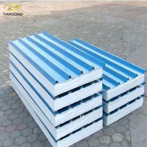Roof Turkey Eps/rock Wool Aluminium  Roof Sandwich Panel Price