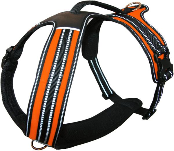 Two Leash Attachment Rings soft No Pull Nylon Dog Harness