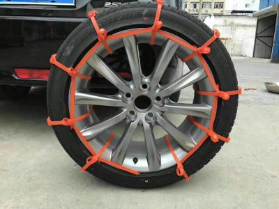 Self-locking Car Anti-Slip Tire Nylon Cable Ties for Snow Ice Weathers Safety Protection