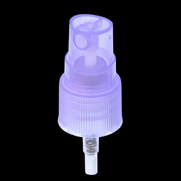 Continuous Fine Mist Sprayer with 0.1CC Dosage Precision 304 Stainless Steel Spring and PP Material for Perfume Bottles