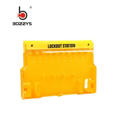 Durable Lockout Station Board PC Material With 4/10 Padlock Positions