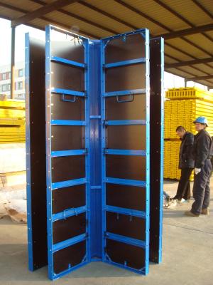Lightweight Timber Wood Frame Formwork For Columns And Walls Concrete Pouring