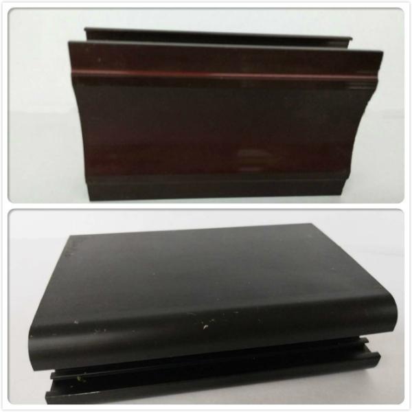 6063 T5 пудрят покрытую толщину штранг-прессований 1,4 профиля шкафа алюминиевую