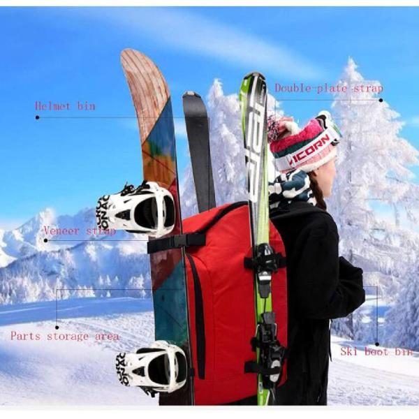 сумка ботинка лыжи 50L для приспосабливает сноуборд и аксессуары шлема лыжи