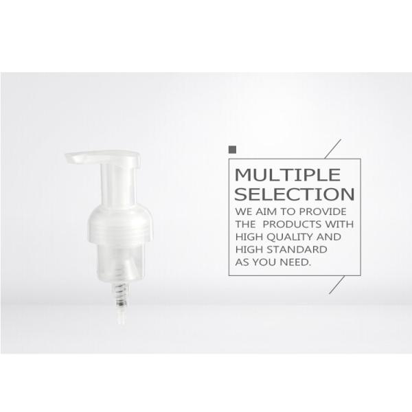 Clear Plastic 40mm Foam Soap Dispenser Pump Cosmetic Pp Transparent Soap Pump SR502C1