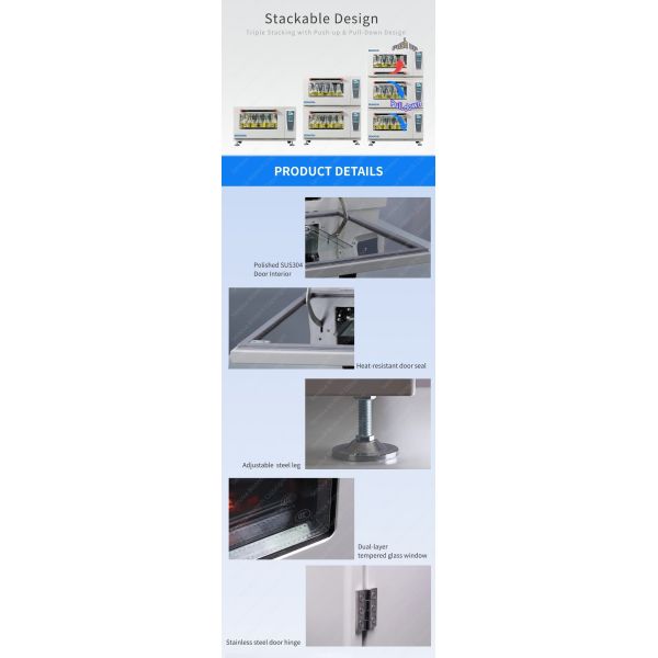 Non-Refrigerated Orbital Laboratory Incubator Shaker ST-206 with Pull Out Platform