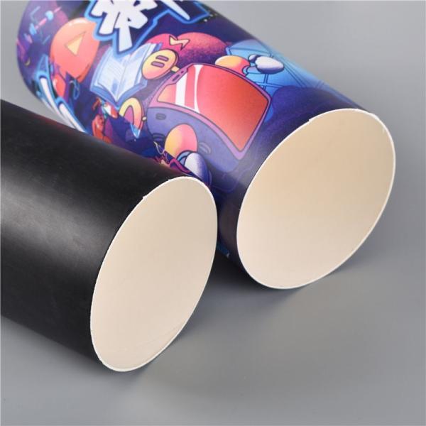 Food Grade Kraft Paper Round Tube Box For Tea Coffee Flower Gift Packaging Customizable