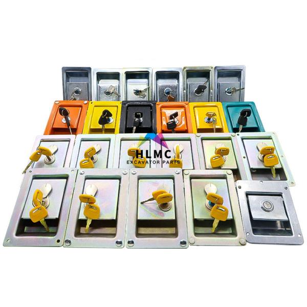 PC200-6 OEM 20Y-54-71491 198-54-41982 Side Panel Door Lock Excavator Engine Parts