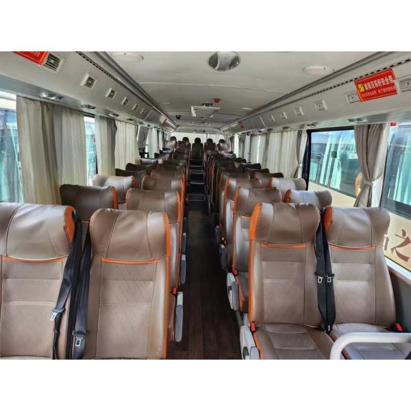 Туристический автобус 52 места 2020 год Ютонг Shuttle Bus ZK6125 Шампанский цвет