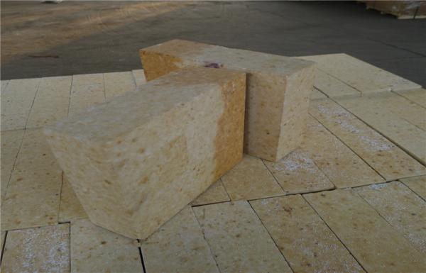 High Temperature High Alumina Refractory Brick Fireproof For Furnace / Pizza