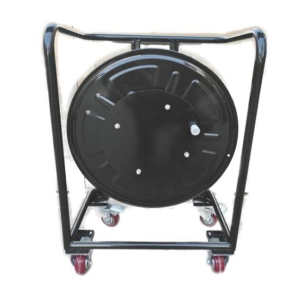 Tactical Portable Optical Cable Reel Cart Drum Extension Cord Reel 3.6KM