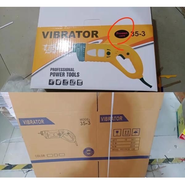Flexible Shaft Length of 2.5m/3m Backpack Gasoline Concrete Vibrator Machine for Construction Works and Vibration Work