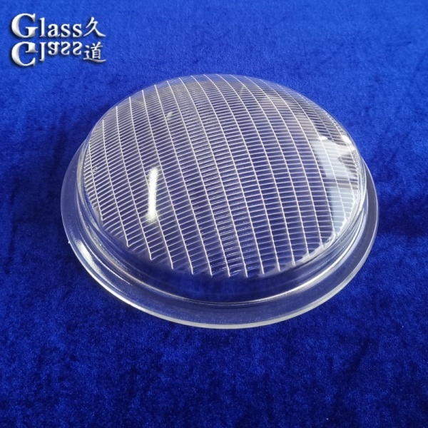 Durable Molded Borosilicate Headlight Glass Cover For Outdoor Lighting System
