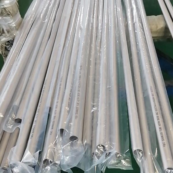 Ta1 / Ta2 ASTM B338 3 Inch Seamless Titanium Pipe