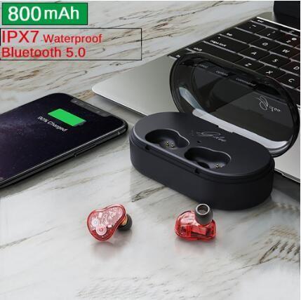  				Ipx7 Waterproof Bluetooth 5.0 Touch Earphones Running Headset True Wireless Stereo Headphone Deep Bass Earbuds 	        