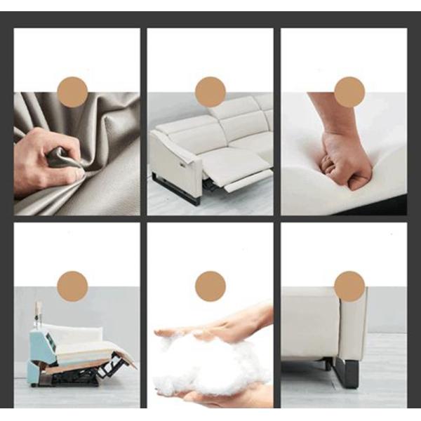 BN Modern Minimalist Genuine Cowhide Leather Electric Sofa Functional Sofa Combination Recliner Lifting Chair Sofa