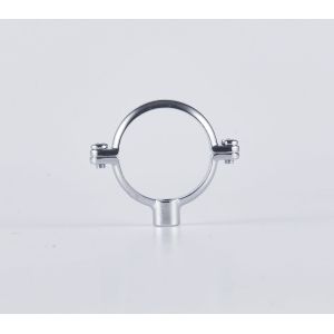 Effortlessly Secure Pipes With Brass Pipe Fastener Brass Tube Clamp Water Throwing Chrome Finish