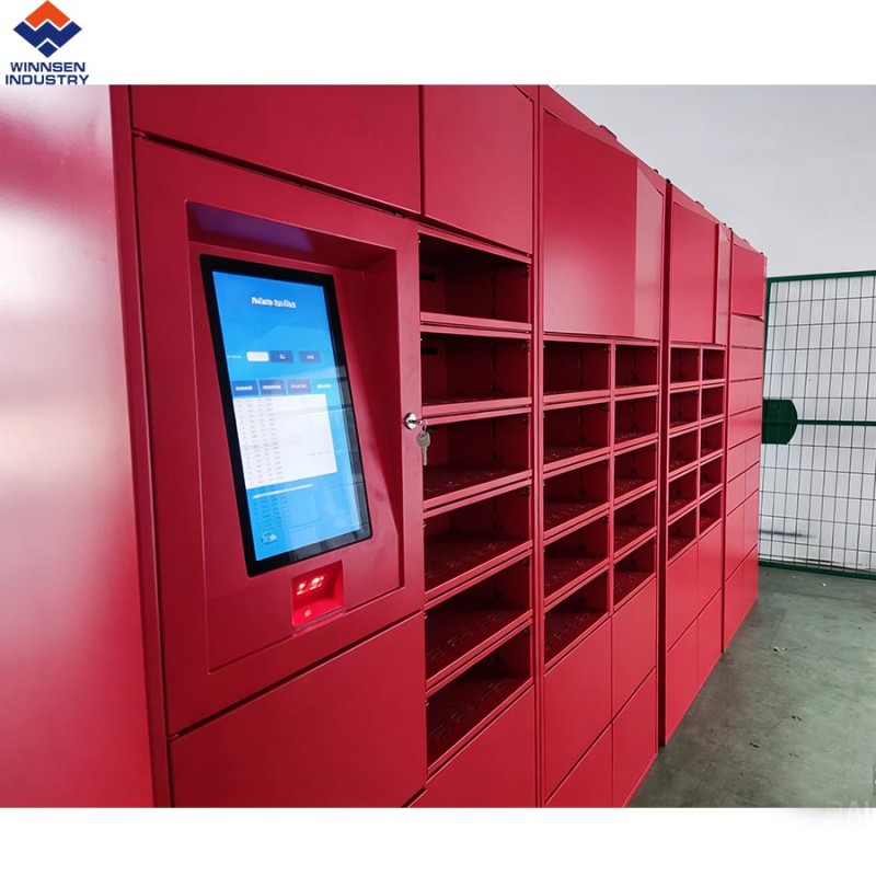 Winnsen Outdoor Smart Parcel Locker with 24h Self-Service, Barcode Android System