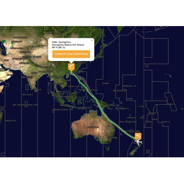 Competitive Rates Air Freight Shipping China To AKL Air Cargo Companies