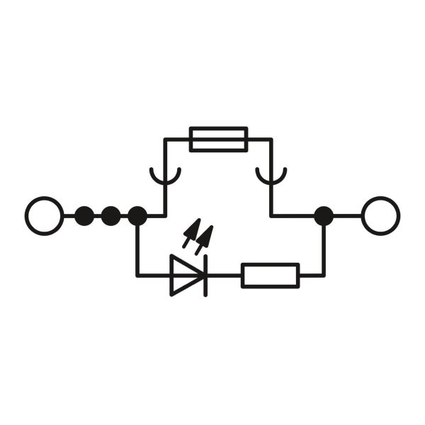 Phoenix Contact 3212172 Blade Fuse Type Modular Terminal Block with Push-in Connection and 6 mm2 Rated Cross Section